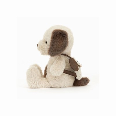 Jellycat Backpack Dog USA | 17390FMWU